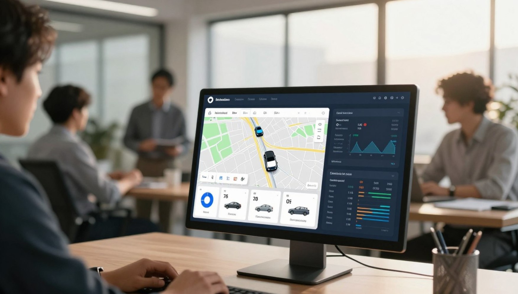 Streamline Your Fleet with GPS Fleet Software